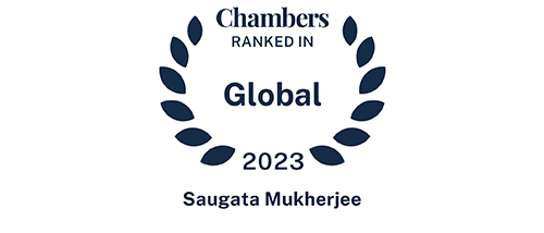 Saugata Mukherjee - Ranked in - Chambers Global 2023